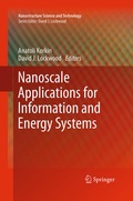 Cover: Nanoscale Applications for Information and Energy Systems - Springer