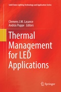 Cover: Thermal Management for LED Applications - Springer