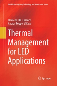 Enlarge image Cover: Thermal Management for LED Applications - Springer
