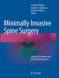 Cover: Minimally Invasive Spine Surgery - Springer