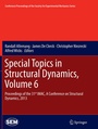 Cover: Special Topics in Structural Dynamics, Volume 6 - Springer