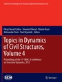 Cover: Topics in Dynamics of Civil Structures, Volume 4 - Springer