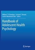 Cover: Handbook of Adolescent Health Psychology - Springer