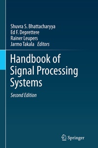 Enlarge image Cover: Handbook of Signal Processing Systems - Springer