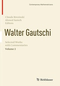 Cover: Walter Gautschi, Volume 2 - Birkhauser Boston Inc