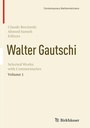 Cover: Walter Gautschi, Volume 1 - Birkhauser Boston Inc