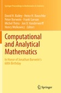 Cover: Computational and Analytical Mathematics - Springer