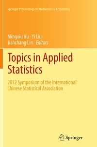 Enlarge image Cover: Topics in Applied Statistics - Springer