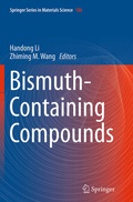 Cover: Bismuth-Containing Compounds - Springer