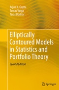 Cover: Elliptically Contoured Models in Statistics and Portfolio Theory - Springer