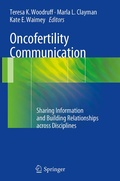 Cover: Oncofertility Communication - Springer