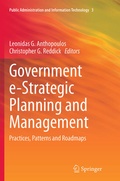 Cover: Government e-Strategic Planning and Management - Springer