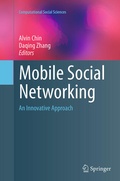 Cover: Mobile Social Networking - Springer