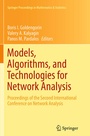 Cover: Models, Algorithms, and Technologies for Network Analysis - Springer