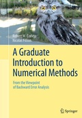Cover: A Graduate Introduction to Numerical Methods - Springer