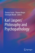 Cover: Karl Jaspers' Philosophy and Psychopathology - Springer
