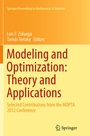 Cover: Modeling and Optimization: Theory and Applications - Springer