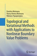Cover: Topological and Variational Methods with Applications to Nonlinear Boundary Value Problems - Springer