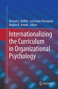 Cover: Internationalizing the Curriculum in Organizational Psychology - Springer