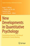 Cover: New Developments in Quantitative Psychology - Springer