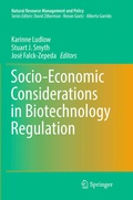 Cover: Socio-Economic Considerations in Biotechnology Regulation - Springer