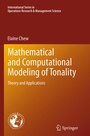 Cover: Mathematical and Computational Modeling of Tonality - Springer