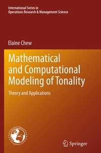 Enlarge image Cover: Mathematical and Computational Modeling of Tonality - Springer