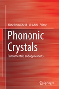 Cover: Phononic Crystals - Springer