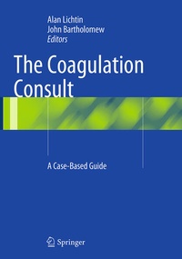 Enlarge image Cover: The Coagulation Consult - Springer