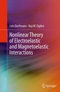 Cover: Nonlinear Theory of Electroelastic and Magnetoelastic Interactions - Springer