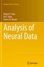 Cover: Analysis of Neural Data - Springer