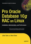 Cover: Pro Oracle Database 10g RAC on Linux - APress