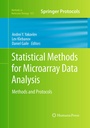 Cover: Statistical Methods for Microarray Data Analysis - Humana Press Inc.