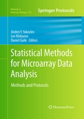 Cover: Statistical Methods for Microarray Data Analysis - Humana Press Inc.