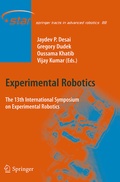 Cover: Experimental Robotics - Springer