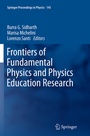 Cover: Frontiers of Fundamental Physics and Physics Education Research - Springer