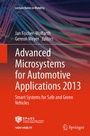 Cover: Advanced Microsystems for Automotive Applications 2013 - Springer