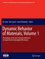 Cover: Dynamic Behavior of Materials, Volume 1 - Springer