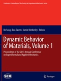 Cover: Dynamic Behavior of Materials, Volume 1 - Springer