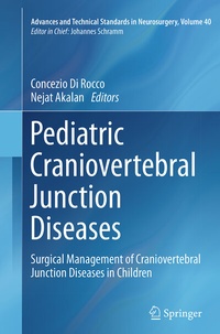 Abbildung von: Pediatric Craniovertebral Junction Diseases - Springer