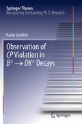 Cover: Observation of CP Violation in B&plusmn;  DK&plusmn; Decays - Springer