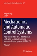 Cover: Mechatronics and Automatic Control Systems - Springer