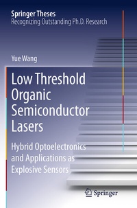 Abbildung von: Low Threshold Organic Semiconductor Lasers - Springer