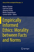 Cover: Empirically Informed Ethics: Morality between Facts and Norms - Springer