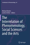 Cover: The Interrelation of Phenomenology, Social Sciences and the Arts - Springer
