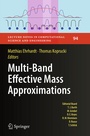 Cover: Multi-Band Effective Mass Approximations - Springer