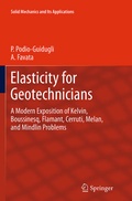 Cover: Elasticity for Geotechnicians - Springer