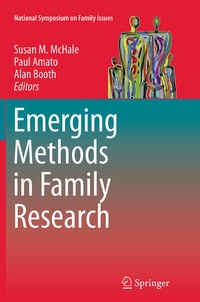 Enlarge image Cover: Emerging Methods in Family Research - Springer