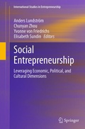 Cover: Social Entrepreneurship - Springer