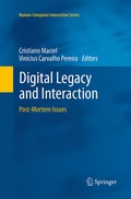 Cover: Digital Legacy and Interaction - Springer
